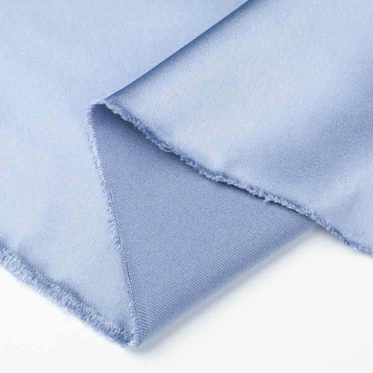 Rose Cherry Blossom Satin Drape High-Gloss Polyester Satin Fabric for Women's Shirts, Skirts, Dresses, and Coats with High Drape