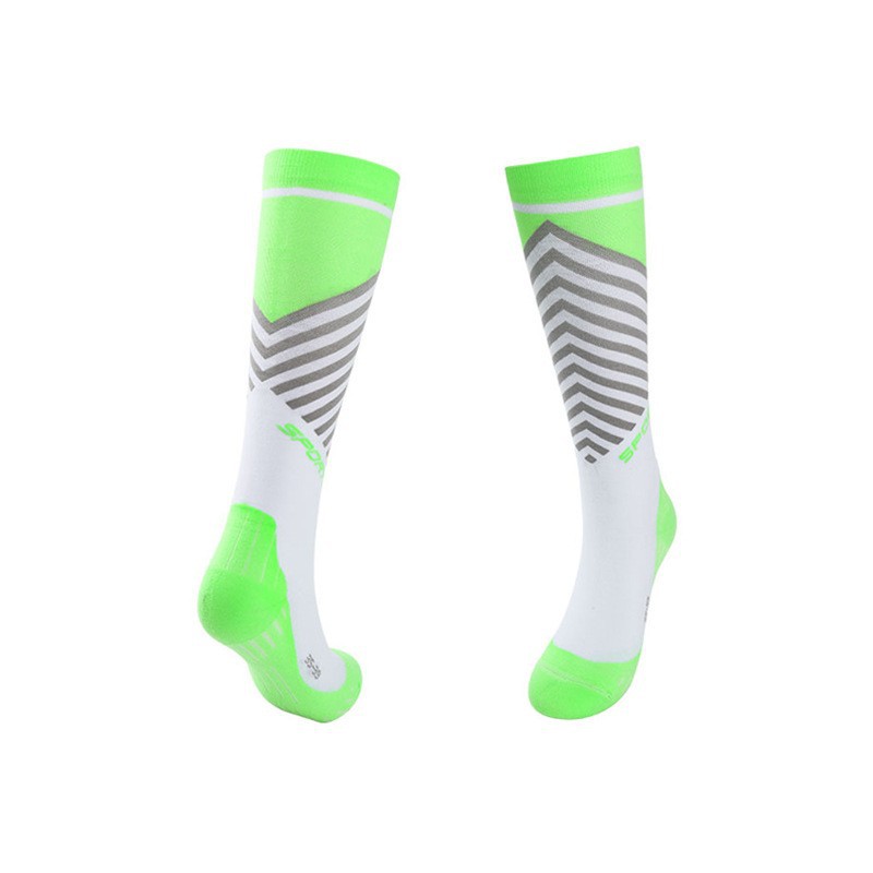 Picture of Autumn and Winter Professional Cycling Socks for Men and Women, Skipping Rope, Running Sports Socks, Slim and Beautiful Leg Pressure Socks, Long Compression Socks