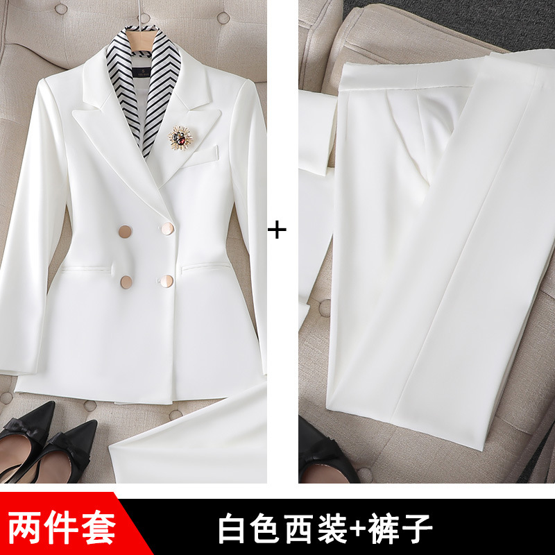 Picture of Spring and Autumn Business Wear Women's suit Women's Fashion Dress Stitching Women's Suit Work Clothes Korean Casual Small Suit