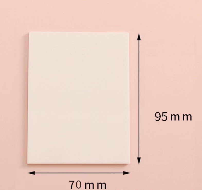 Picture of Transparent Pet Sticky Notes, Multi-Specification Index Tabs, Multi-Waterproof Sticky Notes, Easy to Tear, High Stickiness