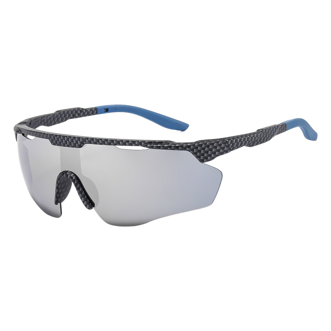 Cross-Border European and American All-In-One Half-Frame Outdoor Sports Glasses, Fashionable Camouflage Windproof Half-Frame Cycling Glasses Bl5804
