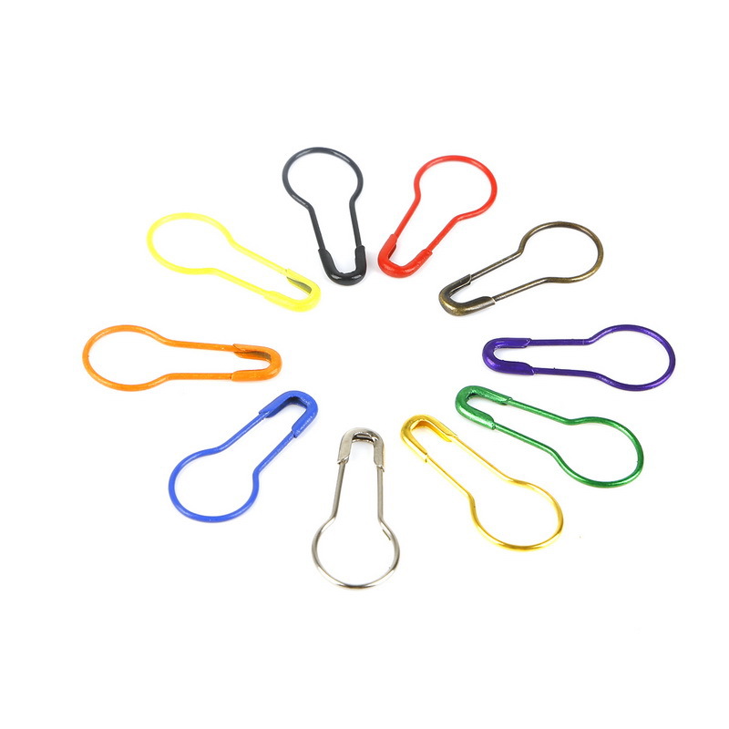 100/Pack Color Metal Anti-release Clothing Tag Hoist Pin diy Marker Accessories Safety Mark Pin