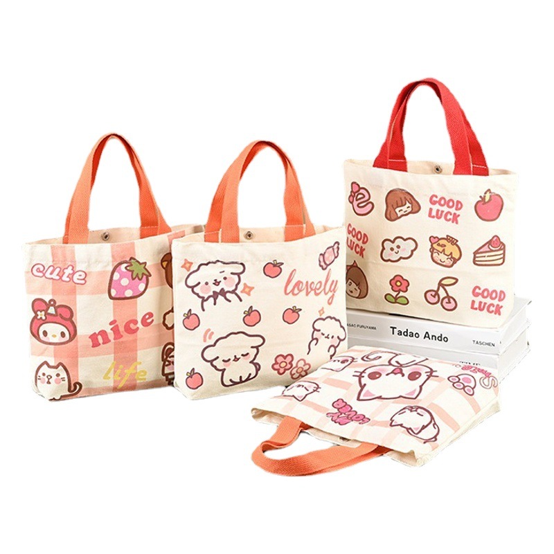 Canvas Bag Custom Shoulder Portable Shopping Gift Canvas Bag diy Advertising Cotton Bag Custom logo