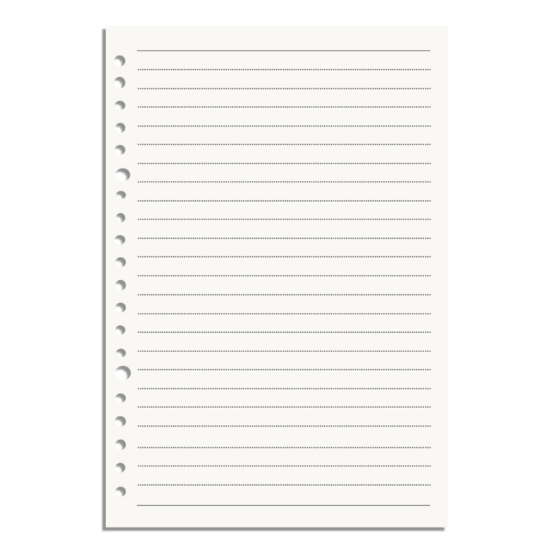 Picture of Quartet partner loose-leaf core b5 loose-leaf paper 26 holes for core paper 20 holes a5 horizontal grid loose-leaf core wholesale