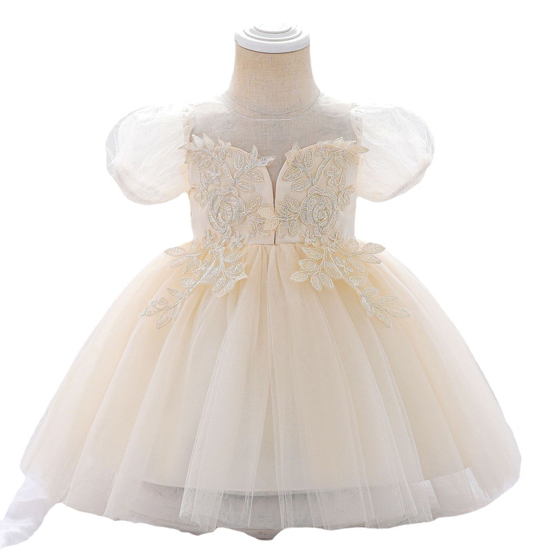 Children's dress Princess dress Girls' Foreign trade 2024 children's flower girl's dress-year-old dress baby girls' spring and summer