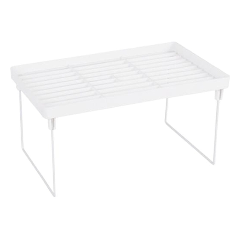ins-style Desktop Iron Elevated Rack Foldable Dormitory College Dormitory Storage Non-printed Style Book Desktop Storage Rack