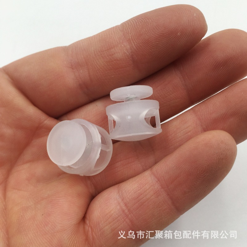Picture of Lazy-free round double-hole shoelace buckle pig nose bread adjustable buckle shoelace buckle spring buckle