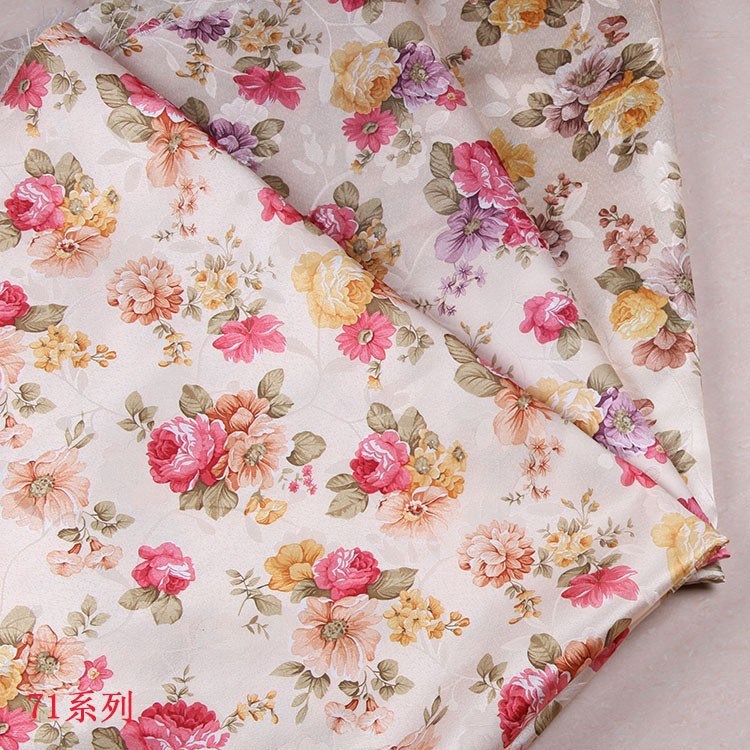 Manufacturer Gauze 150D Jacquard Printed Fabric Tissue Box Decorative Fabric European Fabric Polyester Jacquard Fabric