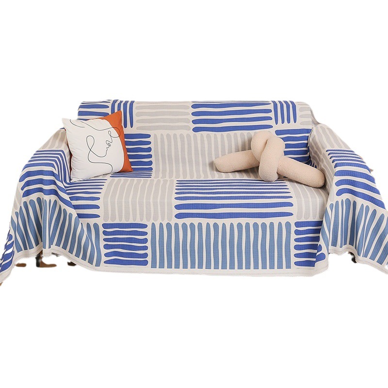 Sofa Towel Full Cover Cloth Ins Nordic Style One-Piece Sofa Cushion Cover Towel Blanket Universal All-Covering Sofa Cover for All Seasons