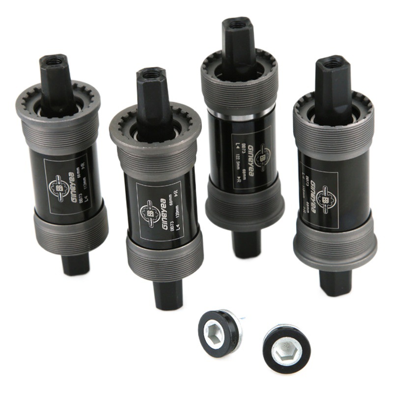 Jingye Bb73 Central Axis Mountain Road Foldableing Bicycle Square Hole Bearing Integrated Axle Five-Way 68mm