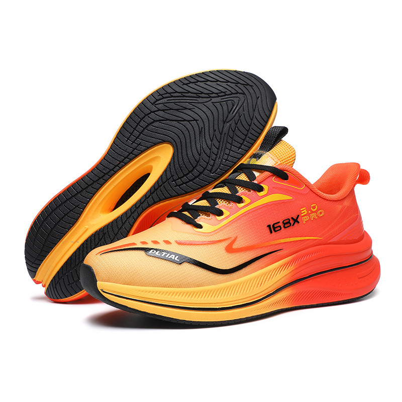 Ultra-Light Running Shoes for Men 2025 New Summer Breathable Shock-Absorbing Running Shoes for Teenagers, Primary and Secondary School Students, Sports Shoes for Boys
