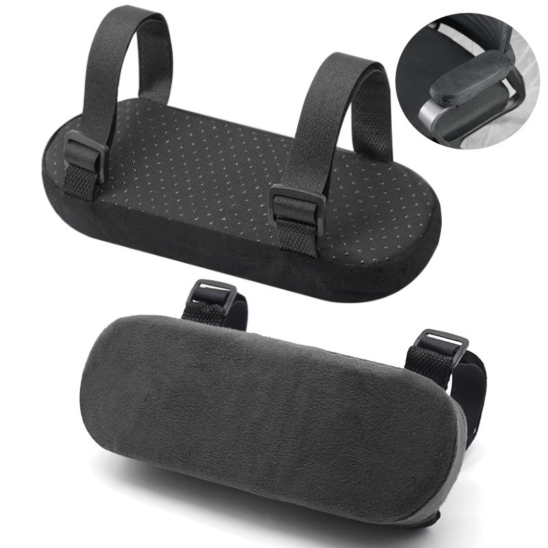 Cross-border Hot Selling Memory Foam Elbow Chair Armrest Mat Drop-resistant Armrest Mat Armrest Gloves Single Chair Armrest Gloves