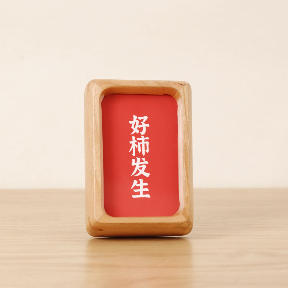Picture of Black Walnut Solid Wood Polaroid Magnetic Photo Frame Mini Refrigerator Magnet 3inch Id Photo Display Banknote Collection Frame