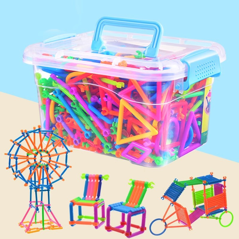 Versatile Smart Stick Educational Building Blocks Toy for Kindergarten 3-Year-Old Boys