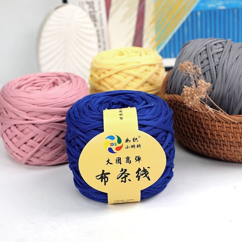 Large Tadpoles Large Tadpoles High-elastic Cloth Shoes Crochet Slippers Coarse Wool Handmade Wool