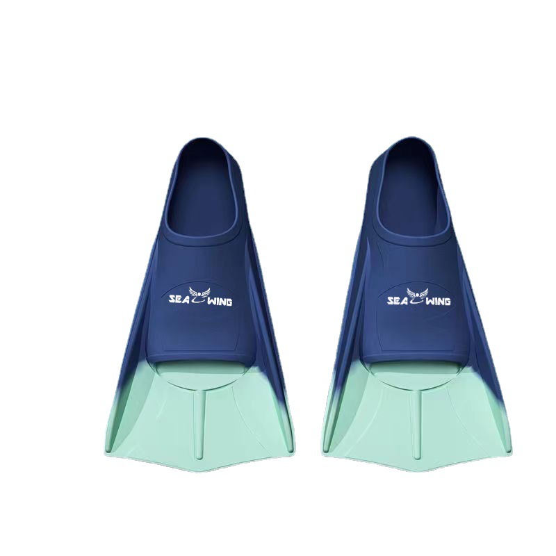 Picture of Free diving flippers for men and women diving swimming frog shoes swimming frog lightweight diving feet silicone short flippers training professional