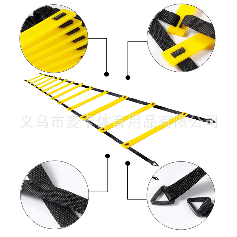 Picture of Football training equipment agility ladder speed ladder sensitive ladder pace training ladder rope ladder agility ladder suit bar cross-border