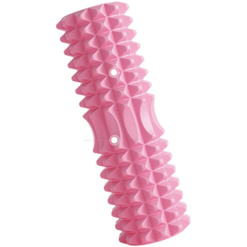 Foam shaft muscle relaxing device calf slimming artifact wolf tooth stick massage stick roller fascia fitness column yoga equipment