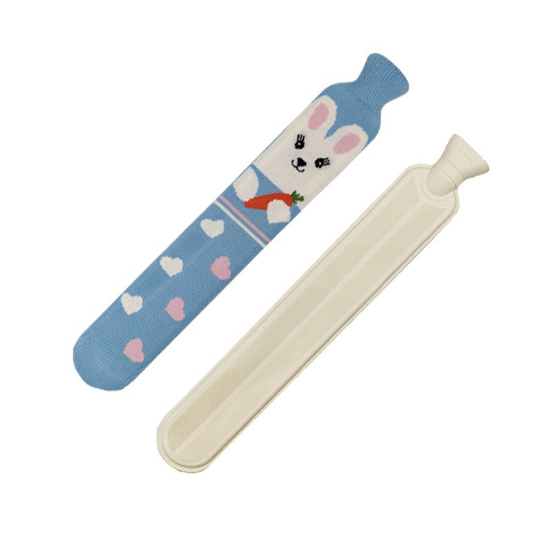 Picture of Belt hot compress warm hand water bag warm shoulder neck plush rubber hot water bag Flushing strip warm hand treasure spot wholesale