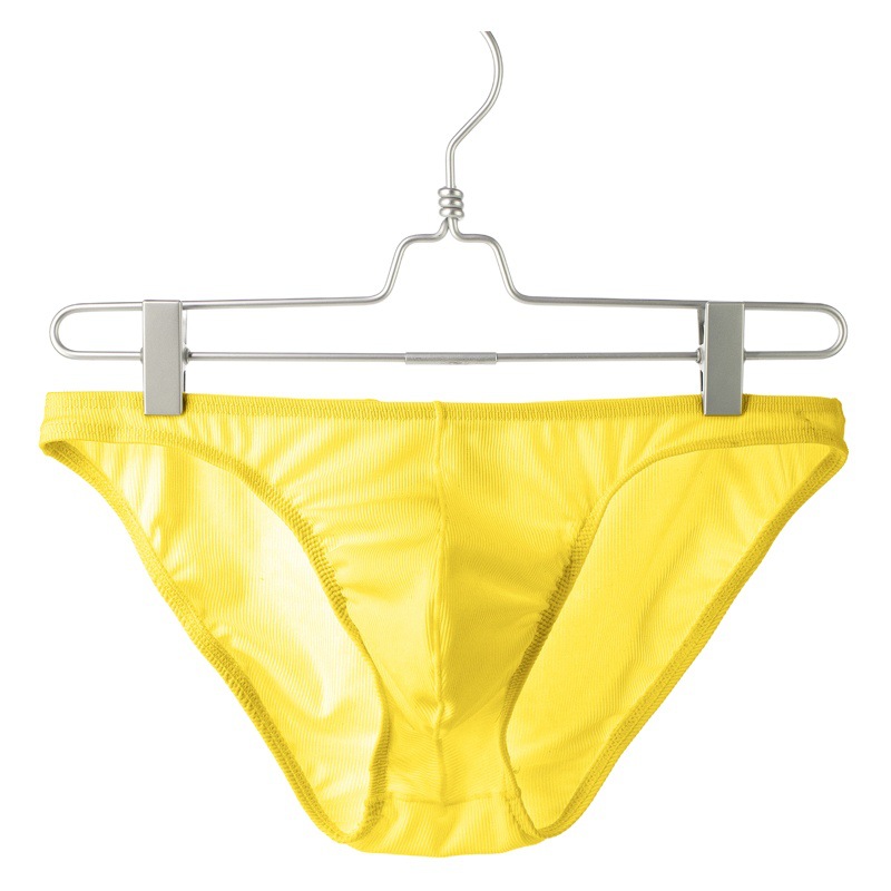 Men's sexy underwear low waist smooth high elastic men's briefs breathable colorful candy color boys underwear B812