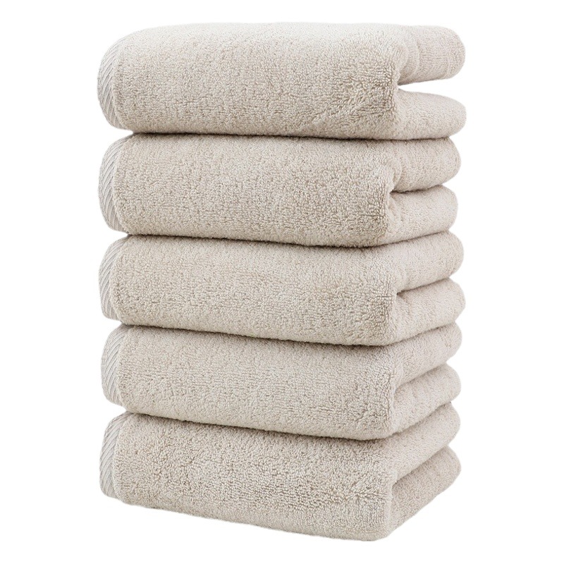 Picture of Cotton towel 5 pack Amazon cross-border European and American Foreign trade wholesale absorbent quick-drying cotton face towel face towel