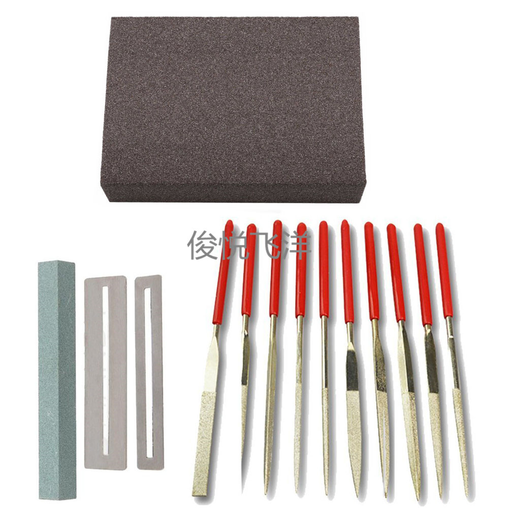 Picture of Musical instrument DIY grinding file grinding stone silk grinding protective gasket sponge grinding sand block tool set
