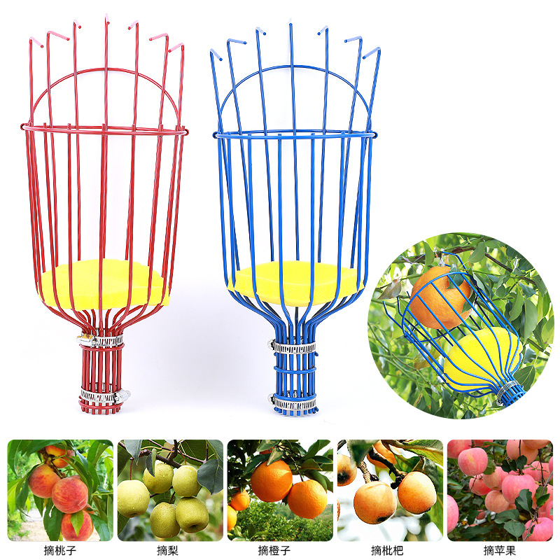 Picture of Cross-border garden fruit picker tool fruit picker fruit long pole picking apple plum high altitude picking fruit picking