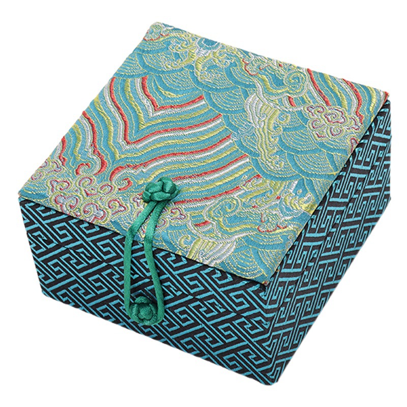 Classical Buckle Jewelry Box, Ring Box, Bracelet Box, Pendant Box, National Trend Jewelry Packaging Box, Jewelry Gift Box