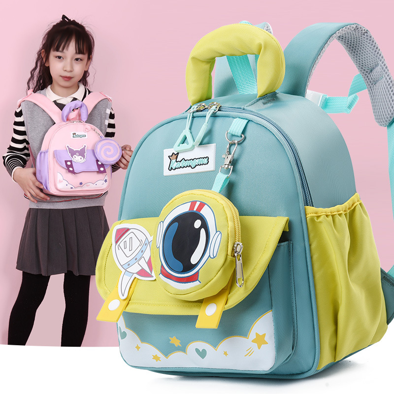 Picture of 2025 Spring New Kindergarten Schoolbag Cartoon Children 3-5 Years Old Preschool Boys and Girls Cute Breathable Backpack