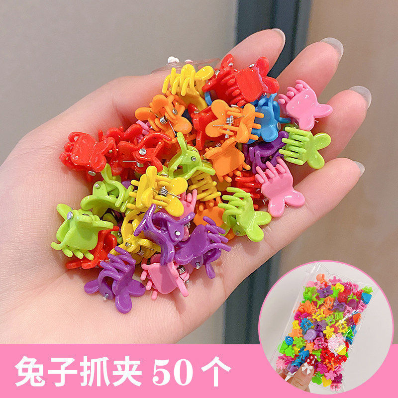 Picture of Children's Hair Clip Baby Baby Cute Princess Hair Clip Girl's Hair Accessories Hair Flower Mini Hair Clip