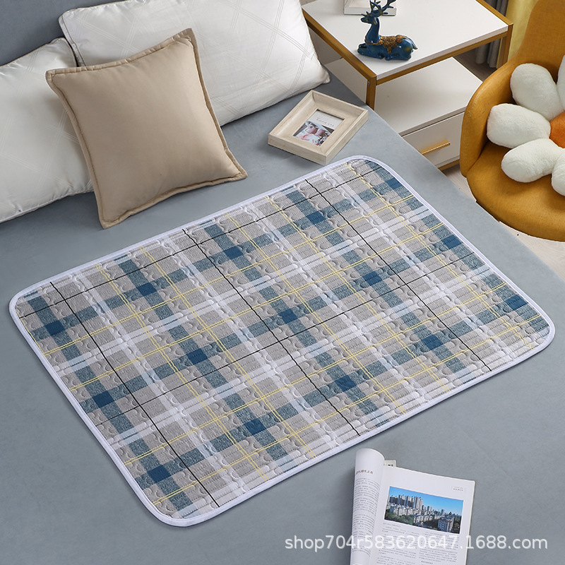 Picture of Adult Diaphragm Pad Waterproof Washable Elderly Cotton Breathable Diaper Care Mattress for the Elderly