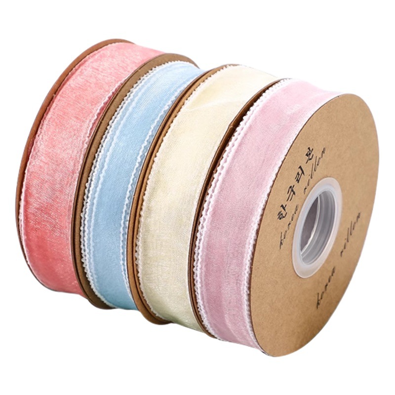 Special Offer Flowers English Ribbon Packaging Ribbon Gift Handmade Ribbon Cake Fruit Box Ribbon LOVE Ribbon