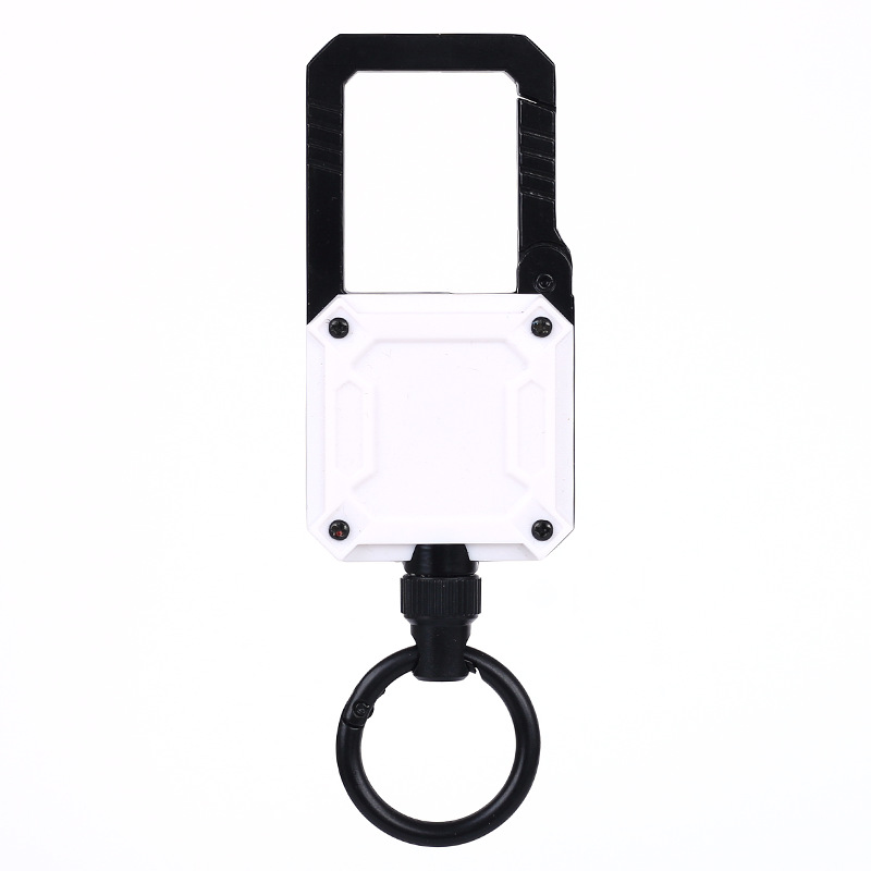 Picture of Autumn rain retractable easy pull key chain function multi-purpose lanyard outdoor travel portable hanging backpack magnetic anti-loss rope