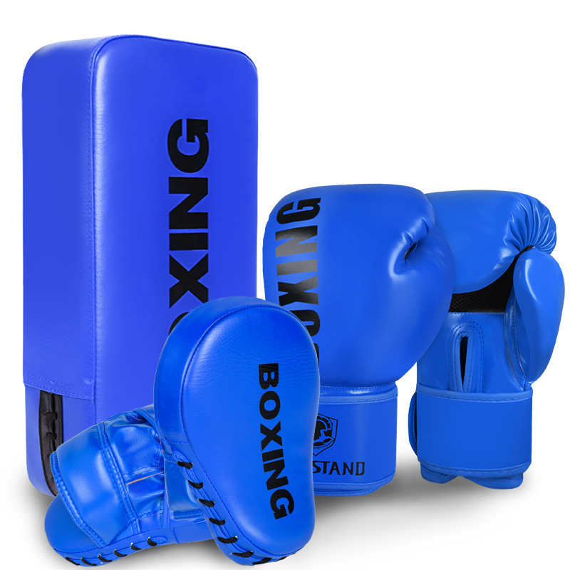 Picture of Boxing gloves combination set hand target foot target adult children's sanda fighting boxing glove training equipment for men and women
