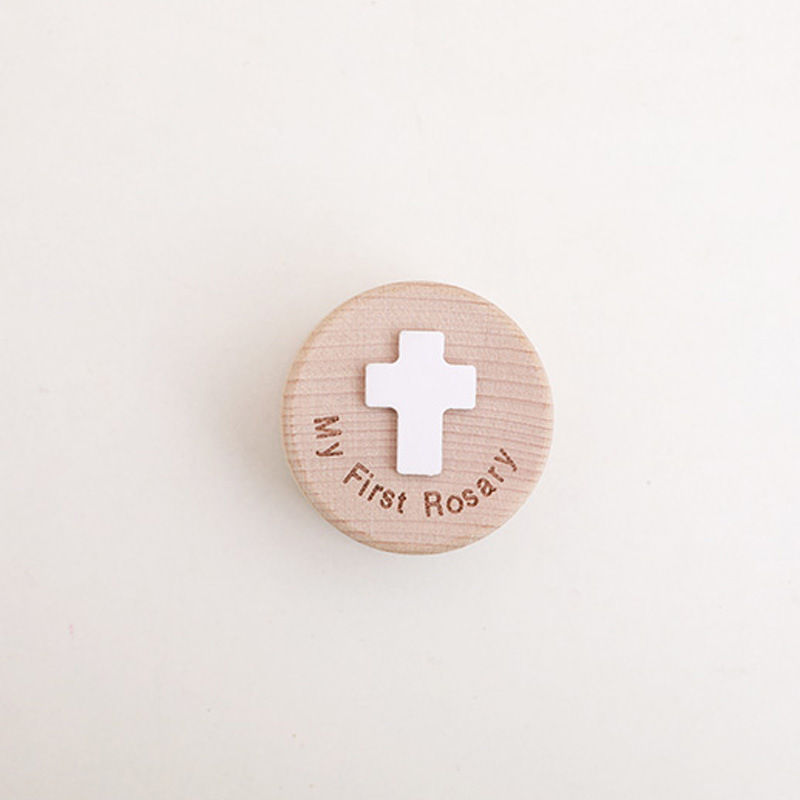 Cross-Border Amazon Deciduous Tooth Box Jewelry Box Cross Storage Box Necklace Storage Box Rosary Bracelet Collection Box