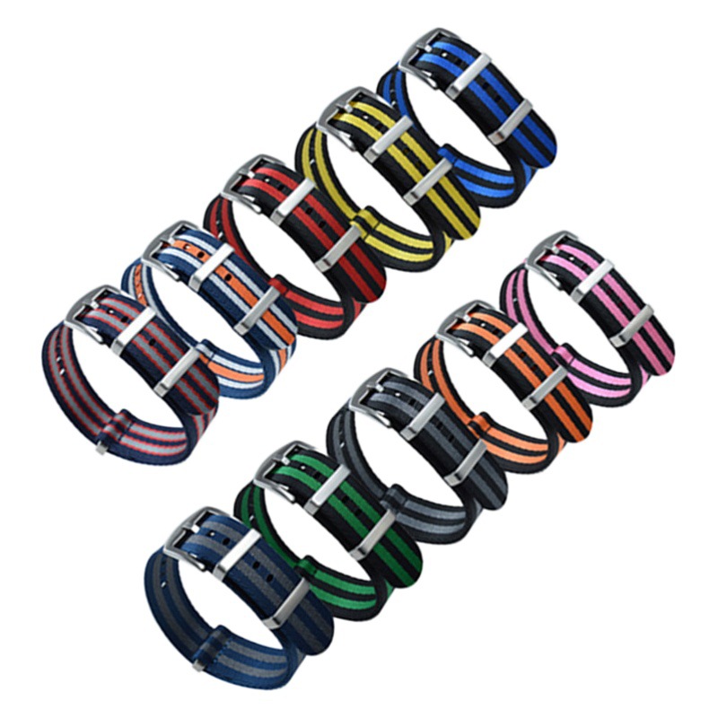 Canvas Nylon Woven Strap High End NATO One Over Nylon Strap 18/20/22/24