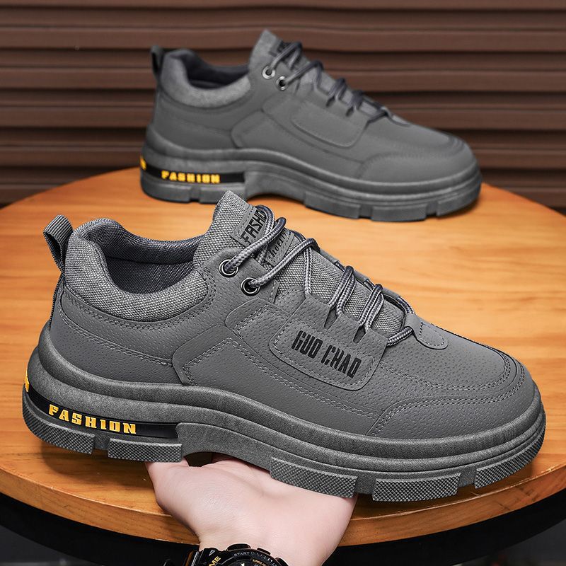 Boots Men's Shoes Autum Waterproof Anti-Slip Sports Leisure Construction Site Work Low-Cut Workwear Wear-Resistant Labor Protection Shoes