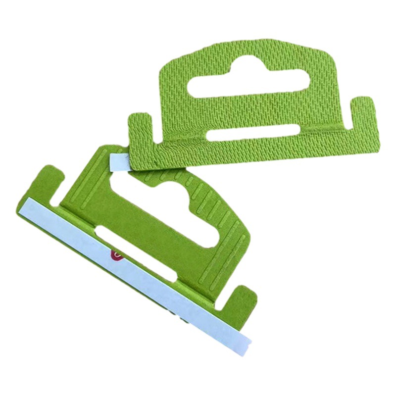 Paper box aircraft hole hook sugarcane pulp buckle paper box hand buckle environmental protection paper plastic hook paper hook pulp molding