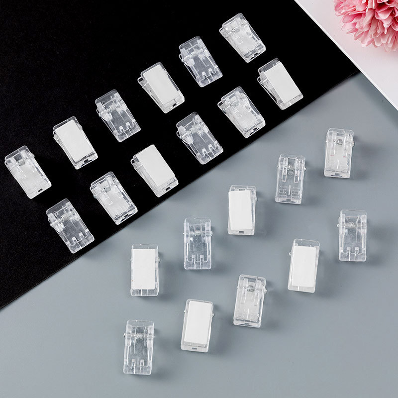 Acrylic transparent certificate holder multifunctional office stationery factory license holder cute decorative student examination paper long tail clip