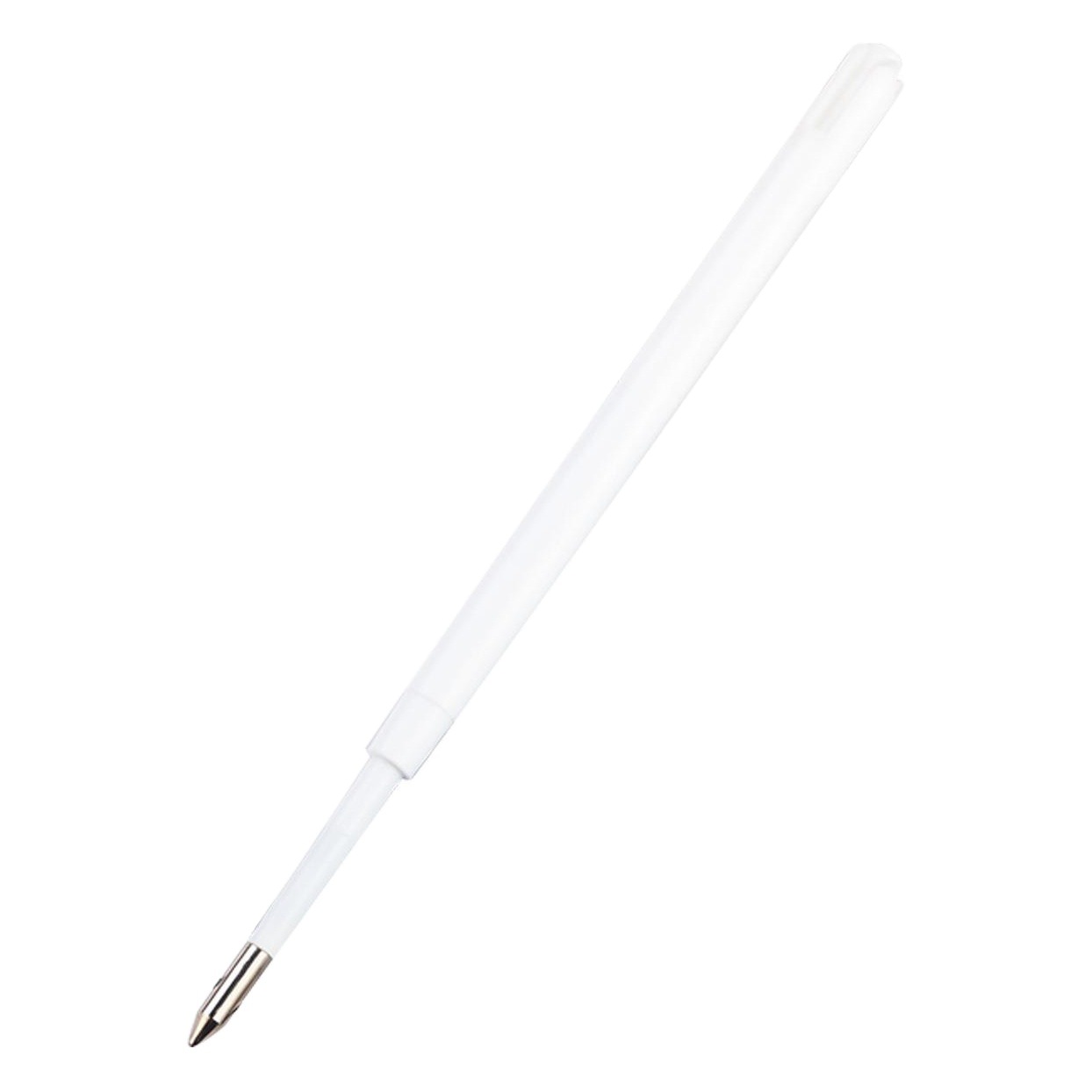 424 Plastic Ballpoint Pen Refill Writing Smooth Replacement Ballpoint Pen Refill Large Capacity Push Pen Refill