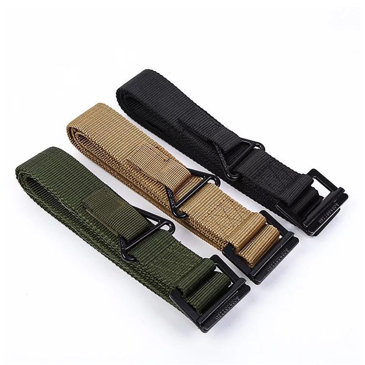 Outdoor Tactical Belt 3.8CM Special Forces CQB Drop Rescue Casual Black Hawk Nylon Tactical Pants
