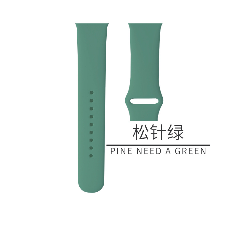 Picture of For AppleWatch Apple Silicone Strap iwatch1-9/SE Smart Watch Classic Sport Strap