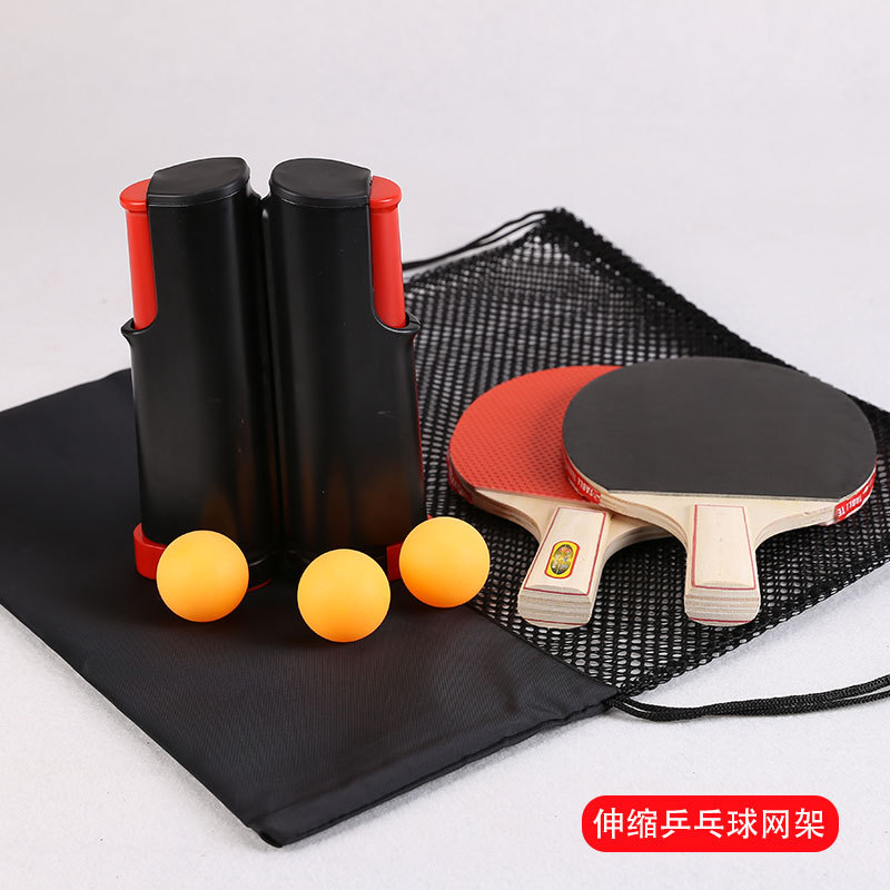 Picture of Cross-border table tennis net table tennis racket set portable telescopic Net Set 3 table tennis