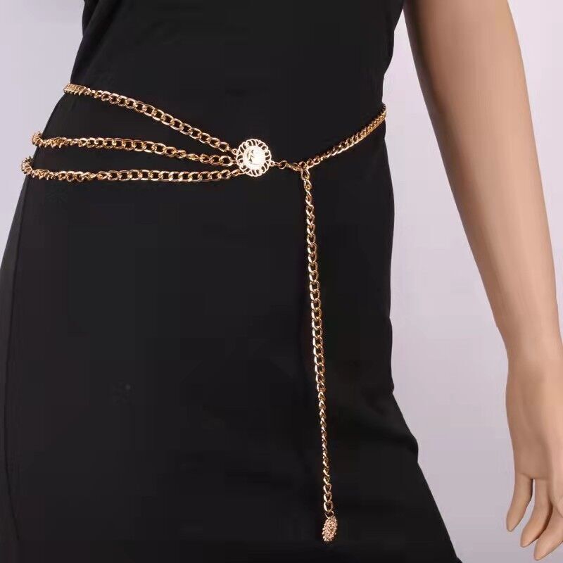 Picture of Europe and the United States cross-border fashion love waist chain women's elegant metal moon body chain autumn and winter sweater waist chain wholesale
