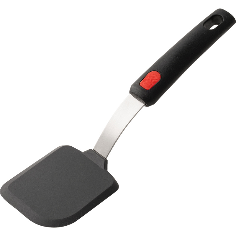 Picture of Stainless Steel Handle Silicone Cooking Shovel 5 Piece Set Kitchen High Temperature Resistant Silicone Frying Shovel Household Teppanyaki Cooking Shovel