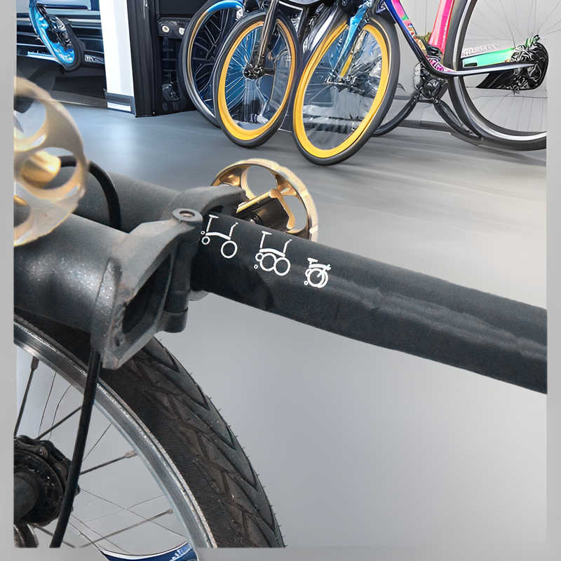 Bicycle Dust Cover Suitable for Small Cloth Folding Bicycle Subway High-speed Railway Security Check Used for British Cloth National Cloth Cover Storage Bag