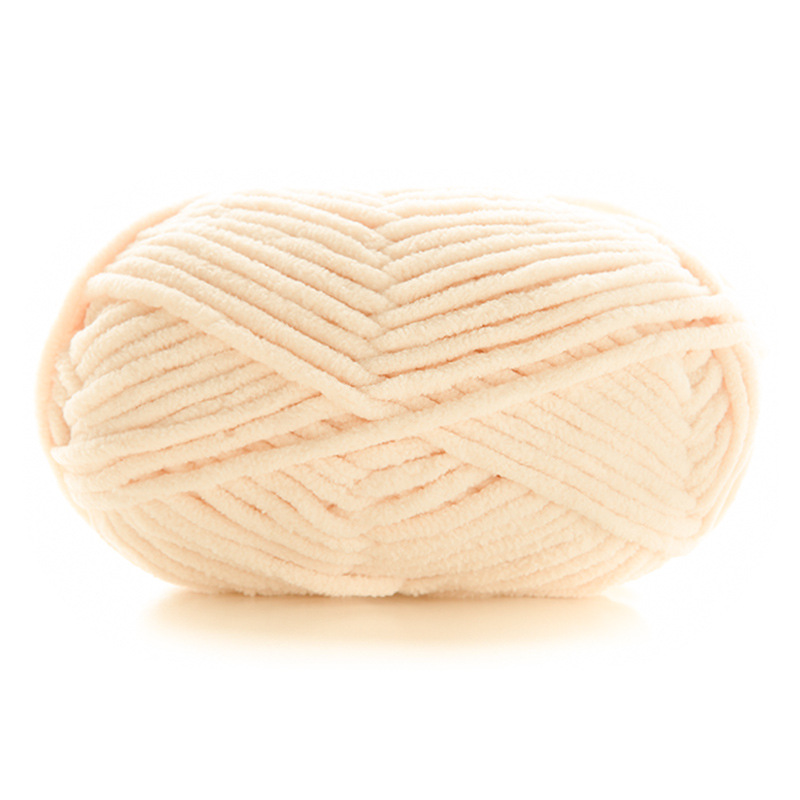 Picture of Gart Snowball Xiaomeng Handmade Diy Woven Chenille Wool Thick Ice Line Crochet Scarf Doll Baby Line