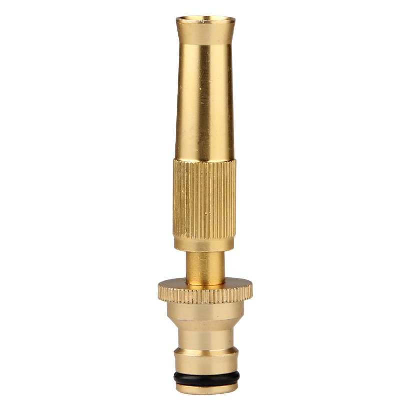 Factory Direct Supply Household Copper Plated Car Washing Water Gun Straight Water Gun Straight Water Gun Car Washing Aluminum Alloy Water Gun Nipple Water Gun