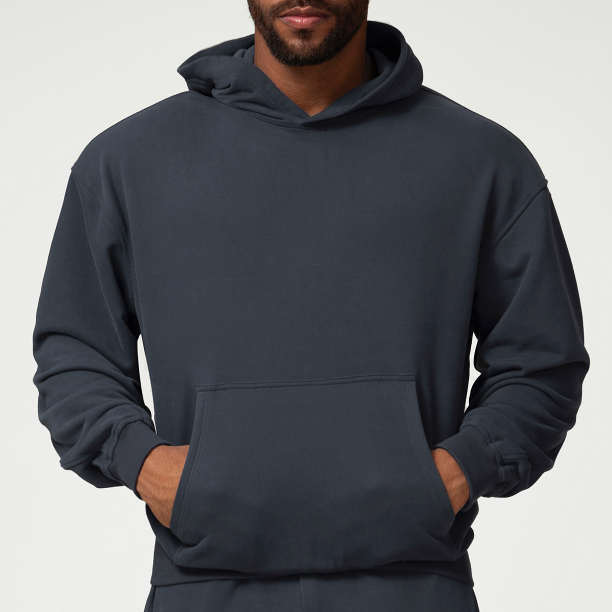 Cross-border European and American sports leisure hooded vests American new home commuter citywalk fitness hoodie 1019