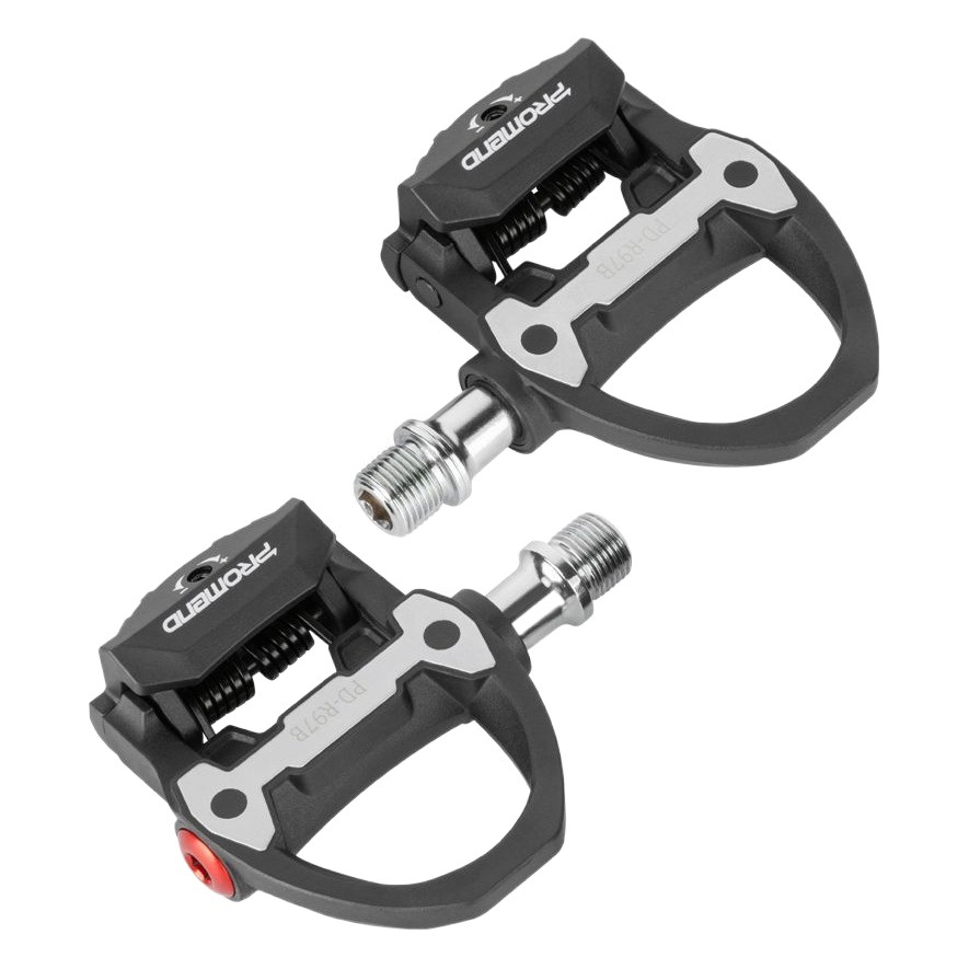 PROMEND bicycle self-locking bicycle self-locking SPD nylon pedal lock plate + Peilin bearing